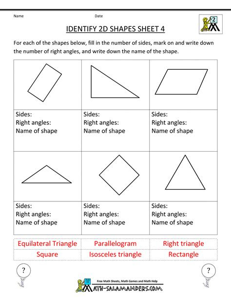  4th grade geometry riddles 4agif 10001294 geometry worksheets