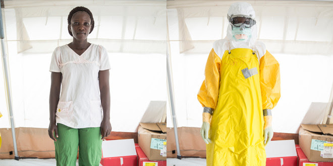 How Ebola Healthcare Workers Get Dressed