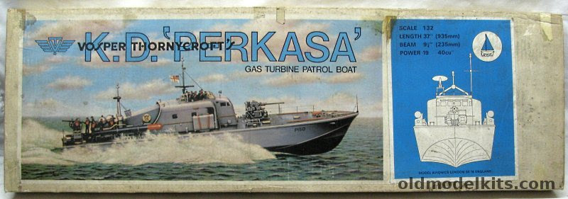 Modav 1/32 Vosper Thornycraft K.D. Perkasa Gas Turbine ...