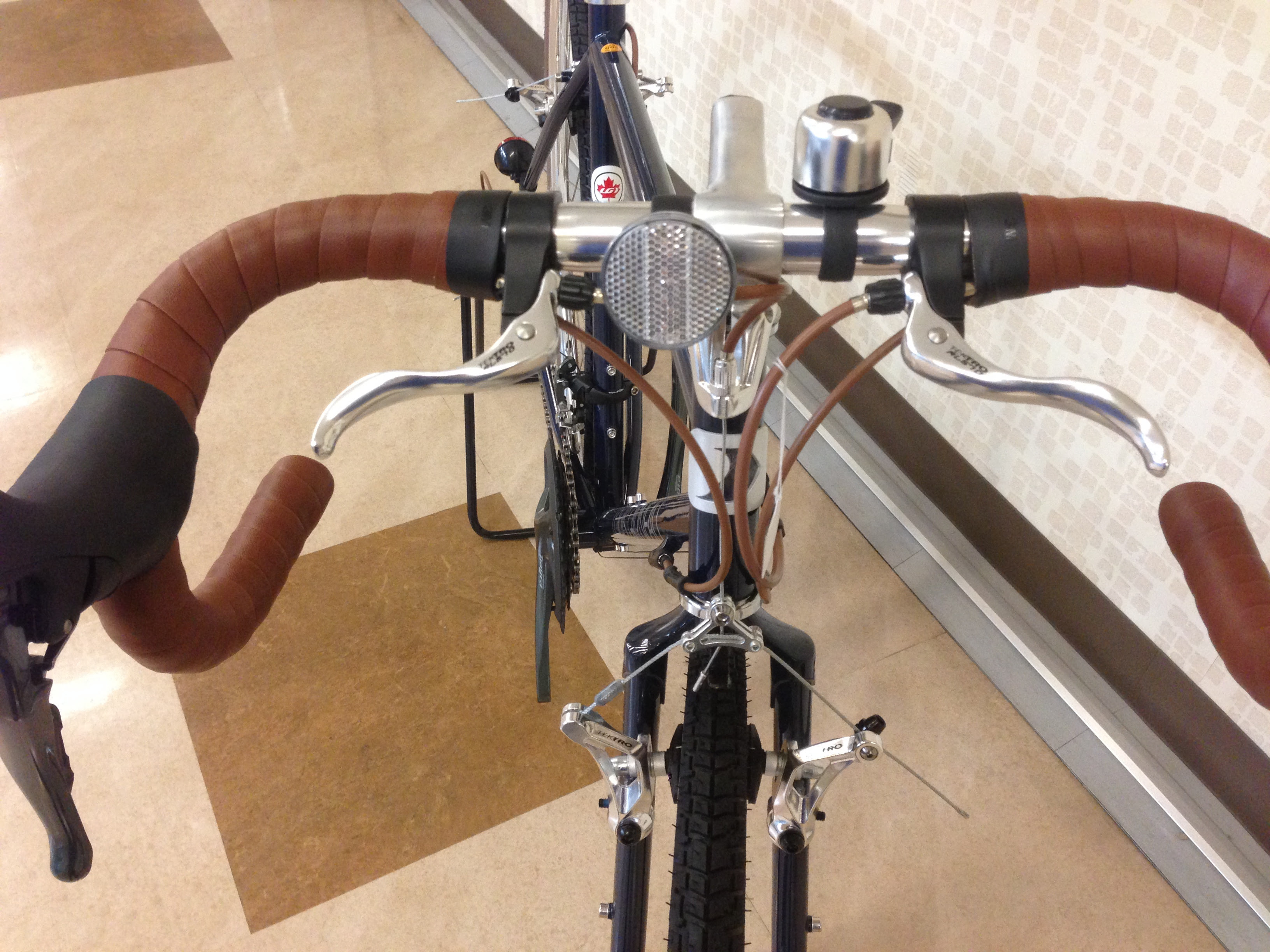 クランプ有効幅100 ハンドルバー 自転車