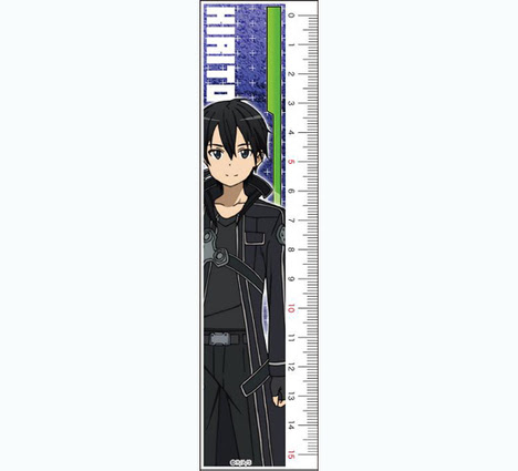 ソードアート オンライン 定規 キリト ホビーの総合通販サイトならホビーストック