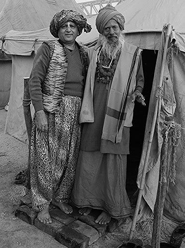 My Guru Shri Vijay Giri Maharaj Juna Akhada   Sector 5 Maha Kumbh by firoze shakir photographerno1