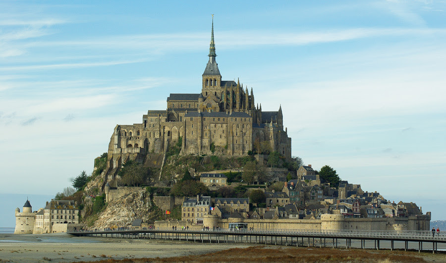 フリー写真 モンサンミッシェルの風景でアハ体験 Gahag 著作権フリー写真 イラスト素材集