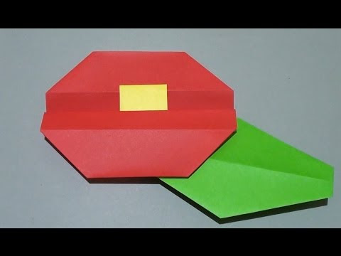 折り紙 椿 ツバキ の折り方