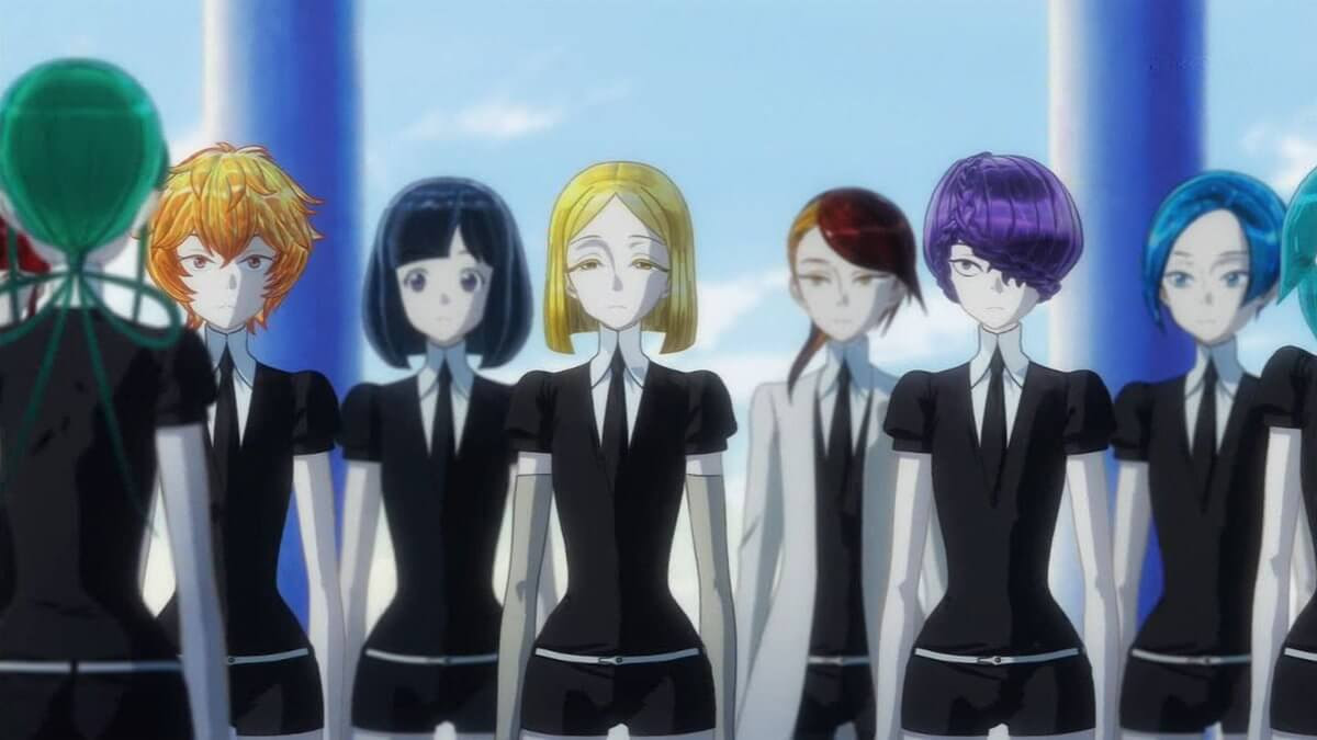 宝石の国 第6話 感想 お兄さまをナメるなっ よ 最年長者イエローダイヤモンドの貫禄 あげまんラボ