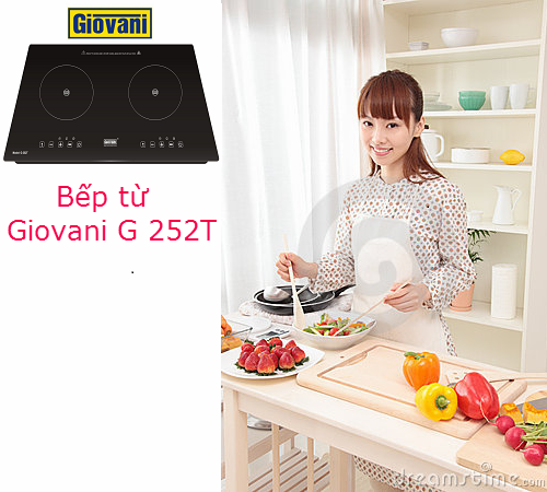 Bếp từ Giovani G 252T: Lựa chọn tuyệt vời dành cho không gian bếp