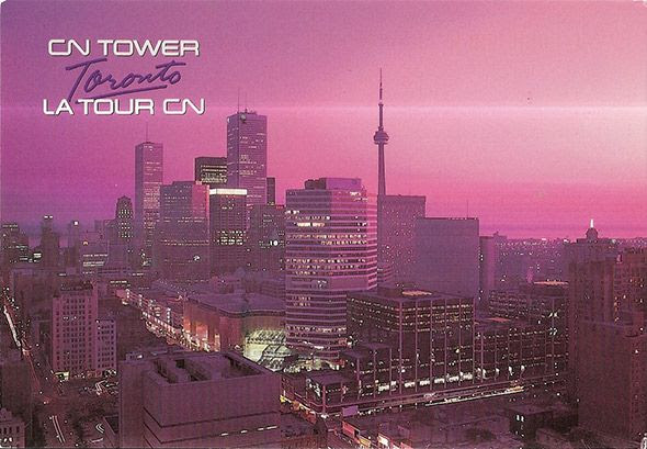 Toronto postcard 1980s