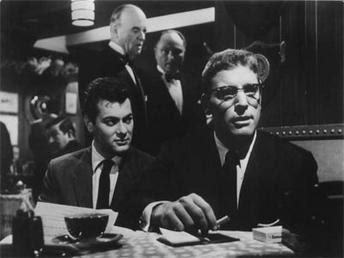 Tony Curtis and Burt Lancaster in The Sweet Smell of Success (1957)