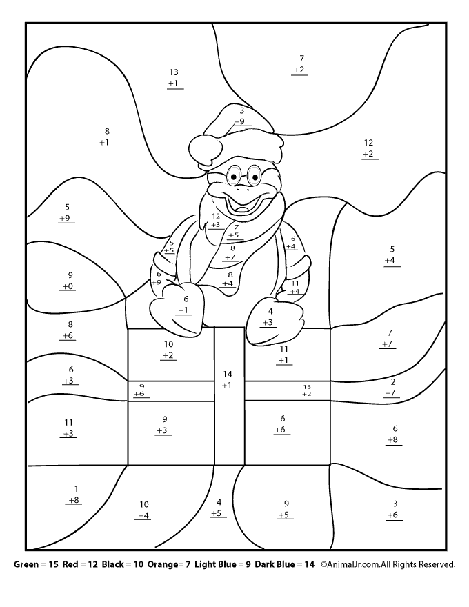 christmas math subtraction worksheets - Clip Art Library