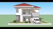 36+ Konsep Terkini Rumah 2 Lantai Skp