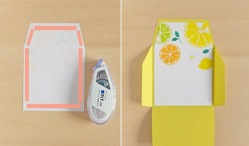ミニ封筒を作ろう Tombow Fun Art Studio トンボ鉛筆
