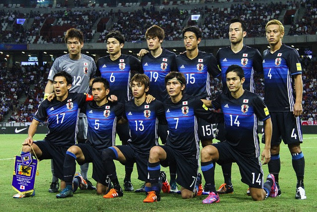 サッカー日本代表ユニフォーム16仕様 カスタムgショック製作小屋