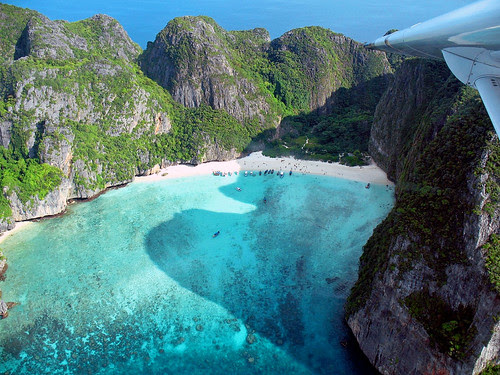We did something that nosotros had non planned on doing Bangkok Map; Seaplane Flight to Phi Phi
