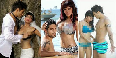 Foto pre-wedding Julia Perez dengan Gaston Castano yang