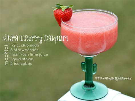 strawberry daiquiri mocktail