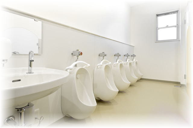男性トイレの種類 小便器の写真 画像と型情報