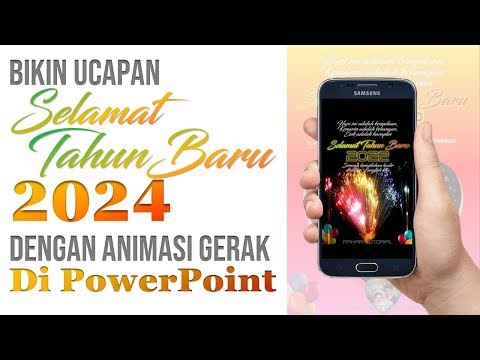 Membuat Ucapan Selamat Tahun Baru 2022 dengan Animasi Bergerak