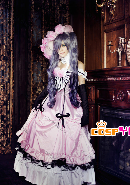 黒執事 シエル 女装 コスプレ衣装 黒執事 駒鳥 黒執事 Cosplay アニメキャラ コスプレ衣装 通販cosplay