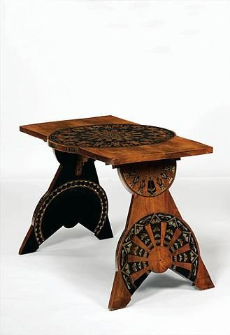 Bugatti on This Artwork  Table By Carlo Bugatti   Is Currently For Sale At