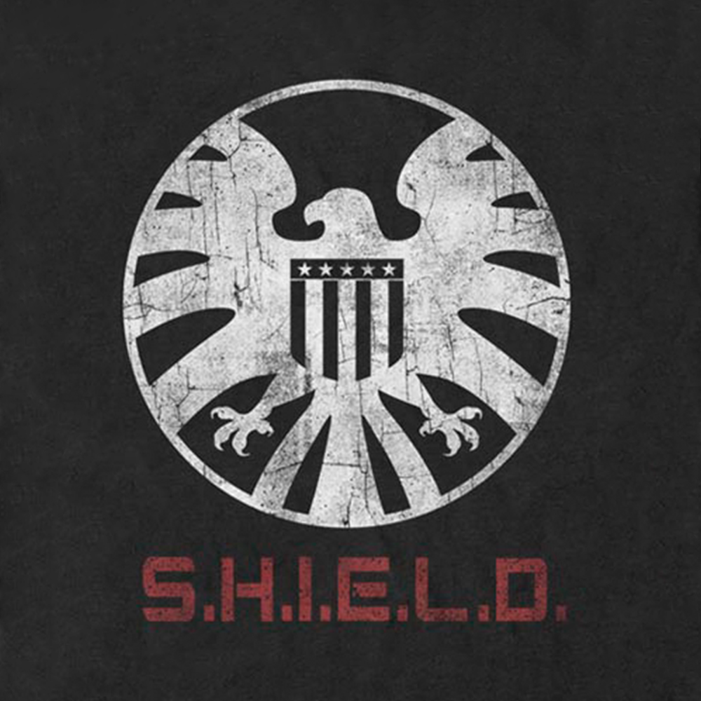 Marvel Agents Of S H I E L D Logo Adult Short Sleeve T Shirt Abc Shop