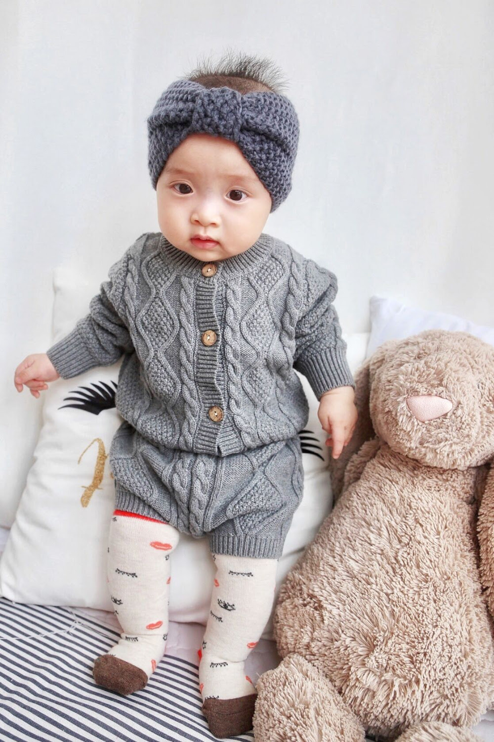 Baby Clothing Set Spring 2018 Knitted Baby Clothes Long Sleeve Cotton Newborn Baby Outfits Sweater Cardigan Shorts 0 24 Month Baby Clothing Set Baby Outfitbaby Clothing Aliexpress