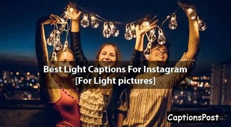 Light Photography Caption: Capturing The Perfect Image