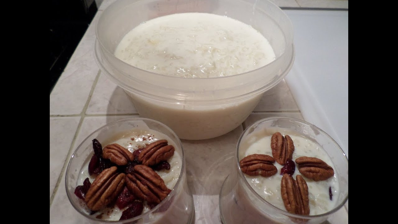 receta arroz con leche y panela