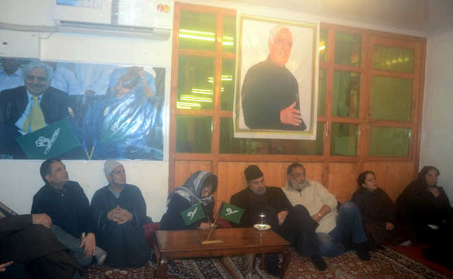 PDPMeeting in Srinagar on Sunday