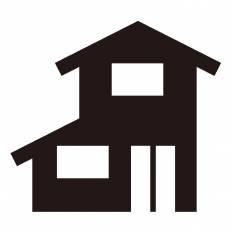家 シルエット イラストの無料ダウンロードサイト シルエットac