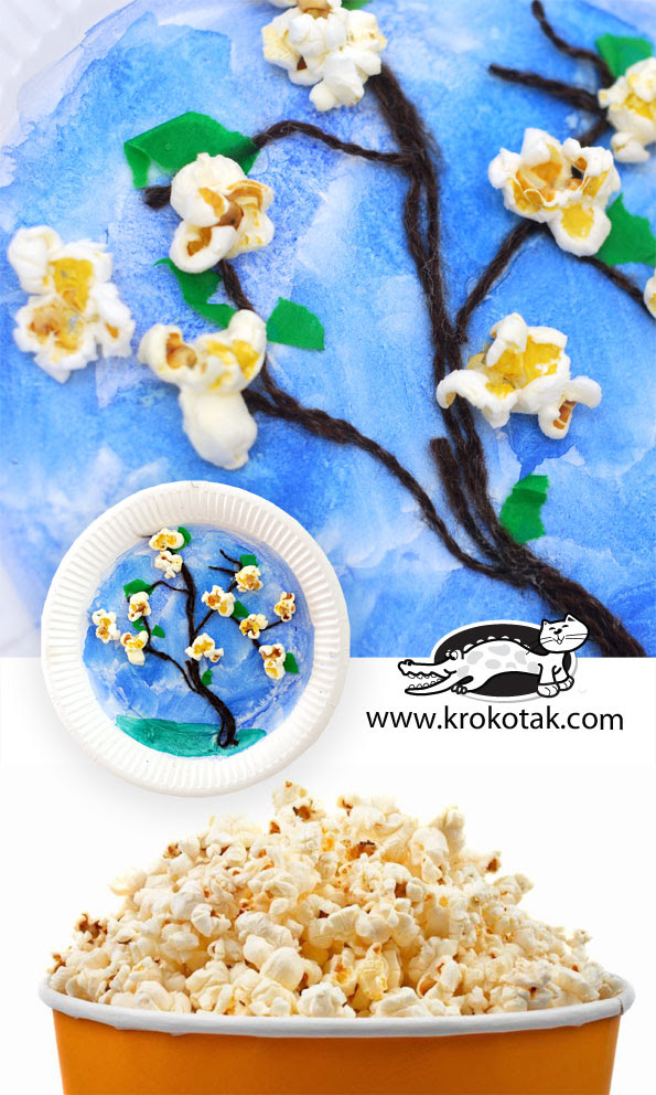coverPopcorns and trees in blossom