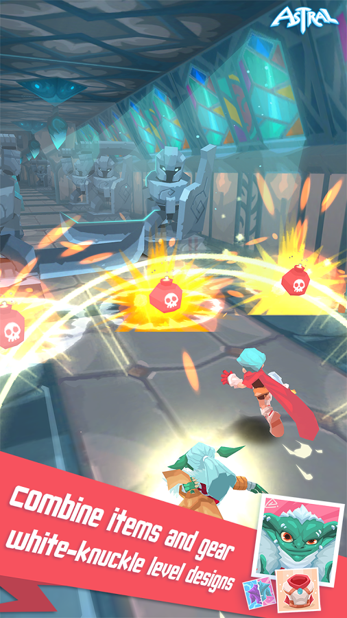 Astral Origin is an arcade runner android game Astral: Origin MOD APK