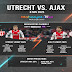 أوتريخت يستضيف أياكس المهزوز في قمة الدوري الهولندي 2025