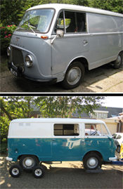 Restauratie Van Een Oldtimer Taunus Transit Fk1250