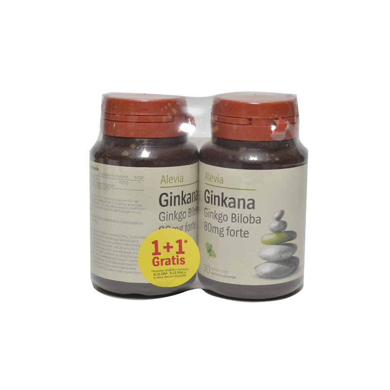 Comprimate ginkgo biloba Pret
