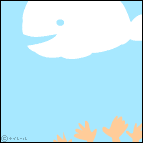 イラストしりとり くじらぐも お名前アイロンプリントシール ナイレール