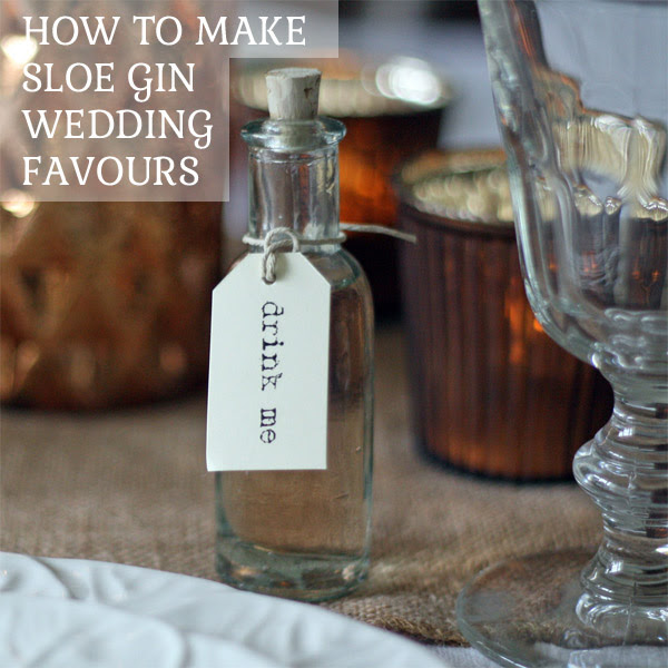 sloe gin favours - The Wedding of My DreamsThe Wedding of My Dreams