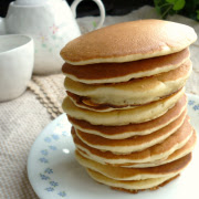 米粉のレシピ バナナパンケーキの作り方