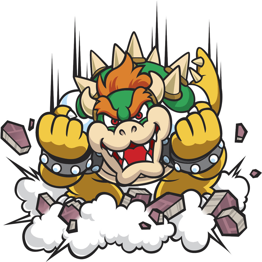 Disegno di Bowser Super Mario da scaricare