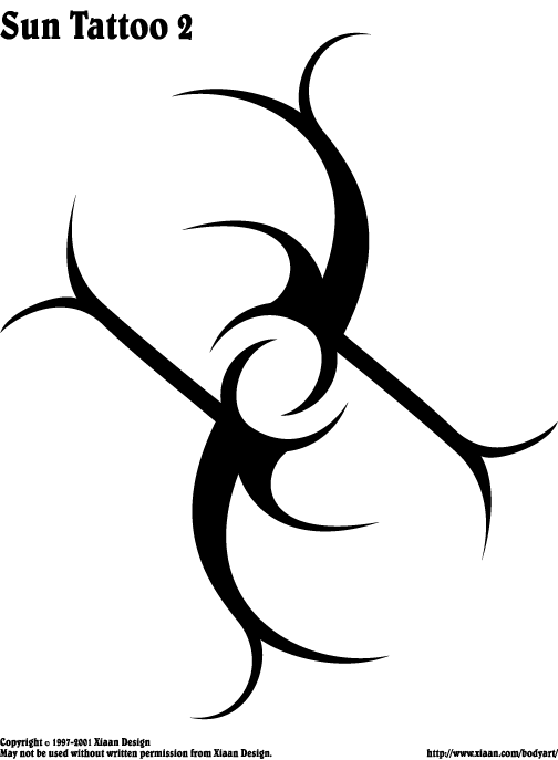 Tribal Sun Variation