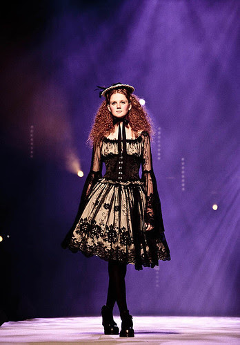 black gothic lolita dress