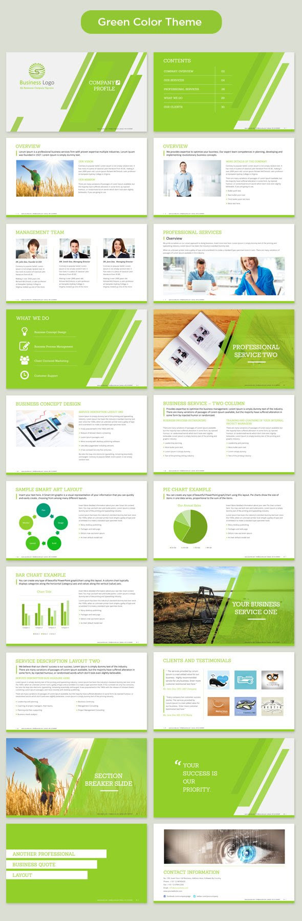 letter for client PPT PowerPoint Profile  Template Company Master  350