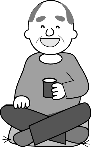 おじいさん 老人 お年寄り のイラスト 無料イラスト フリー素材