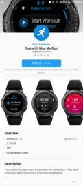 Run With Map My Run - Samsung Gear S2 S3