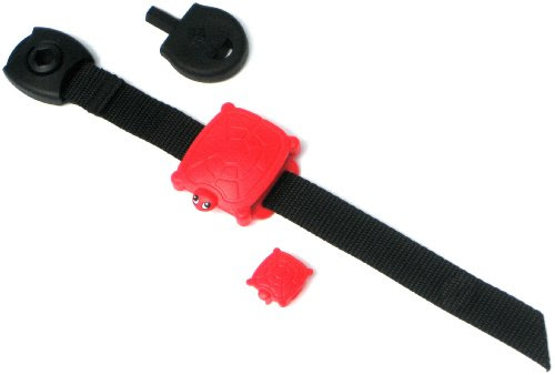 Safety Turtle Wristband, Red