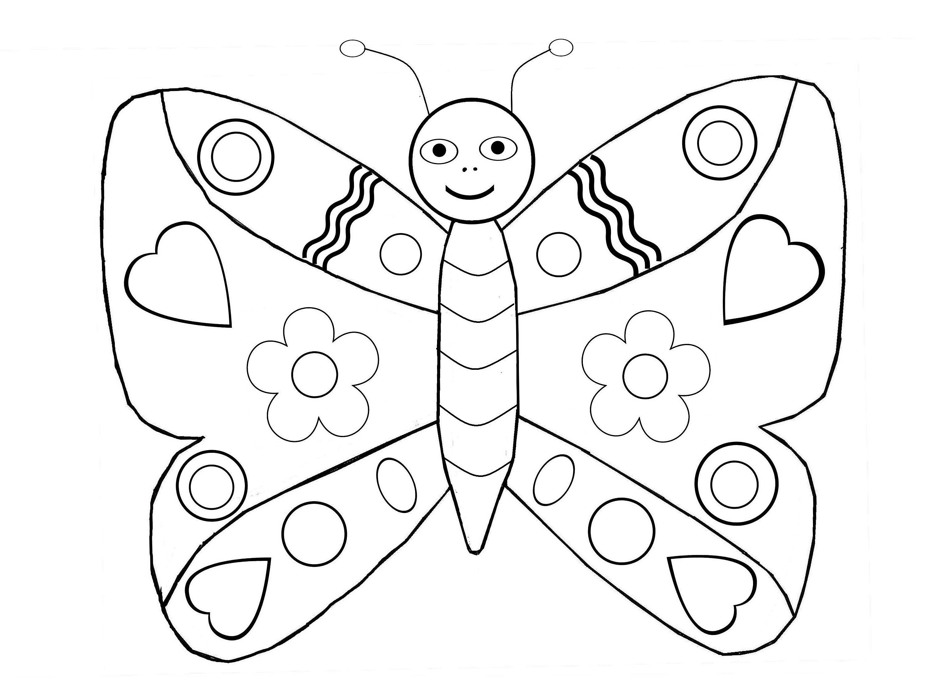 110 dessins  de coloriage papillon   imprimer sur LaGuerche 