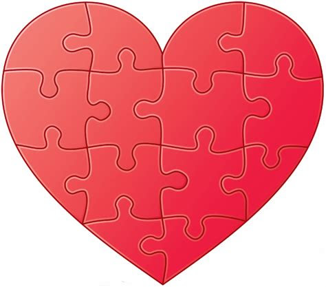  printable heart puzzle template printable word searches