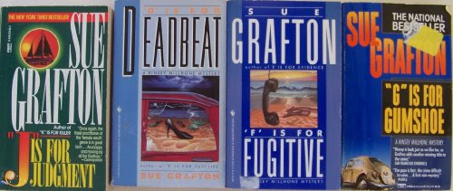 Lot 4 Sue Grafton Kinsey Millhone Mystery Books ( 