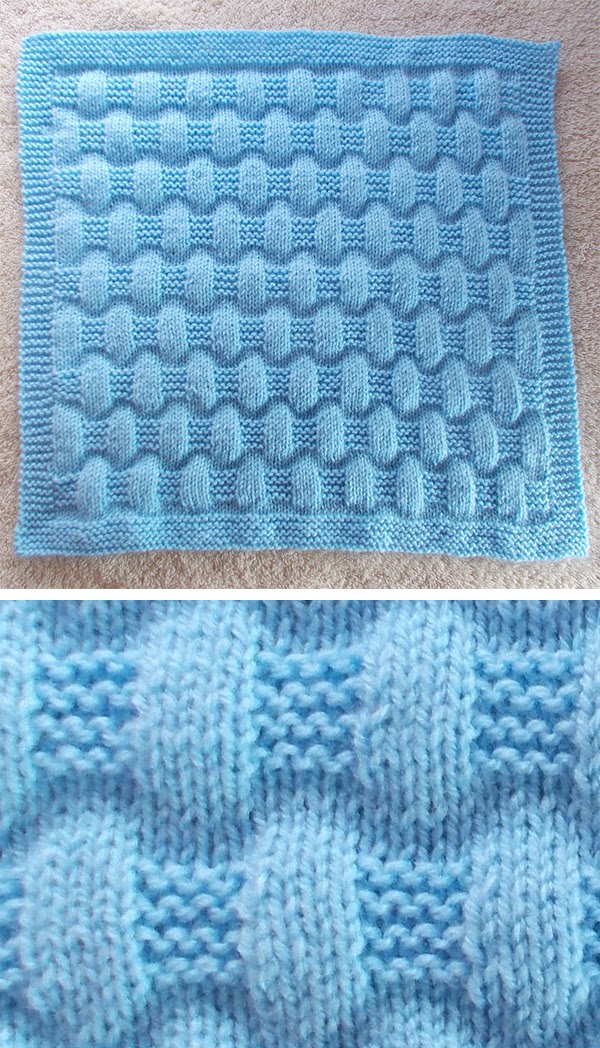 Free Knit Patterns For Baby Blankets