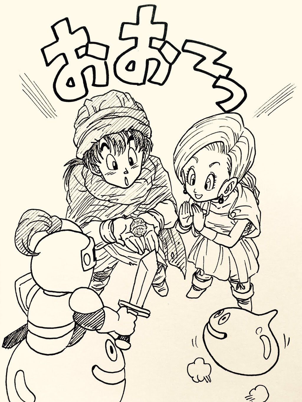 鳥山明が25年振りに描いたドラクエ5のキャラｗｗｗ ドラクエ情報超まとめ