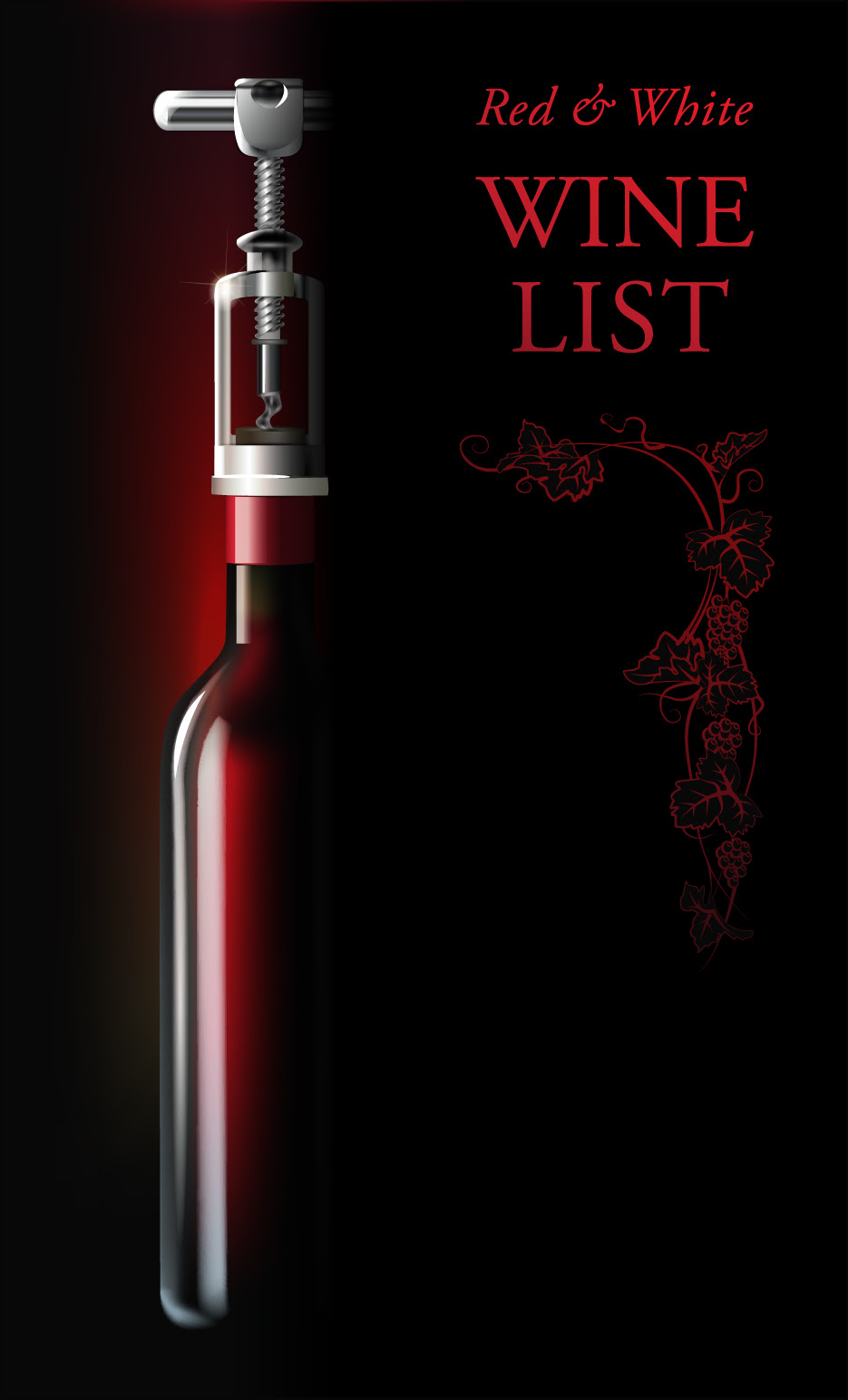 Download Wine design elements vector 04 - Vector Food free download